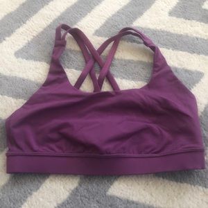 purple lulu lemon bra